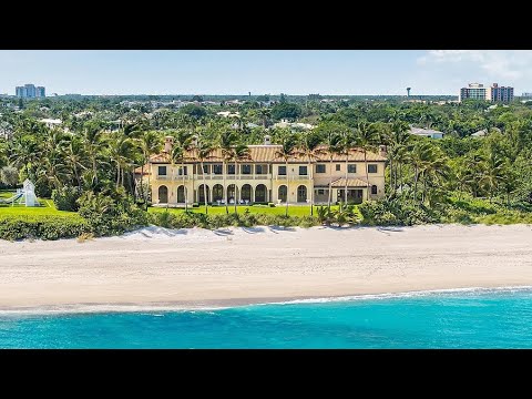 $59,000,000 For This Mega Mansion On Palm Beach Florida