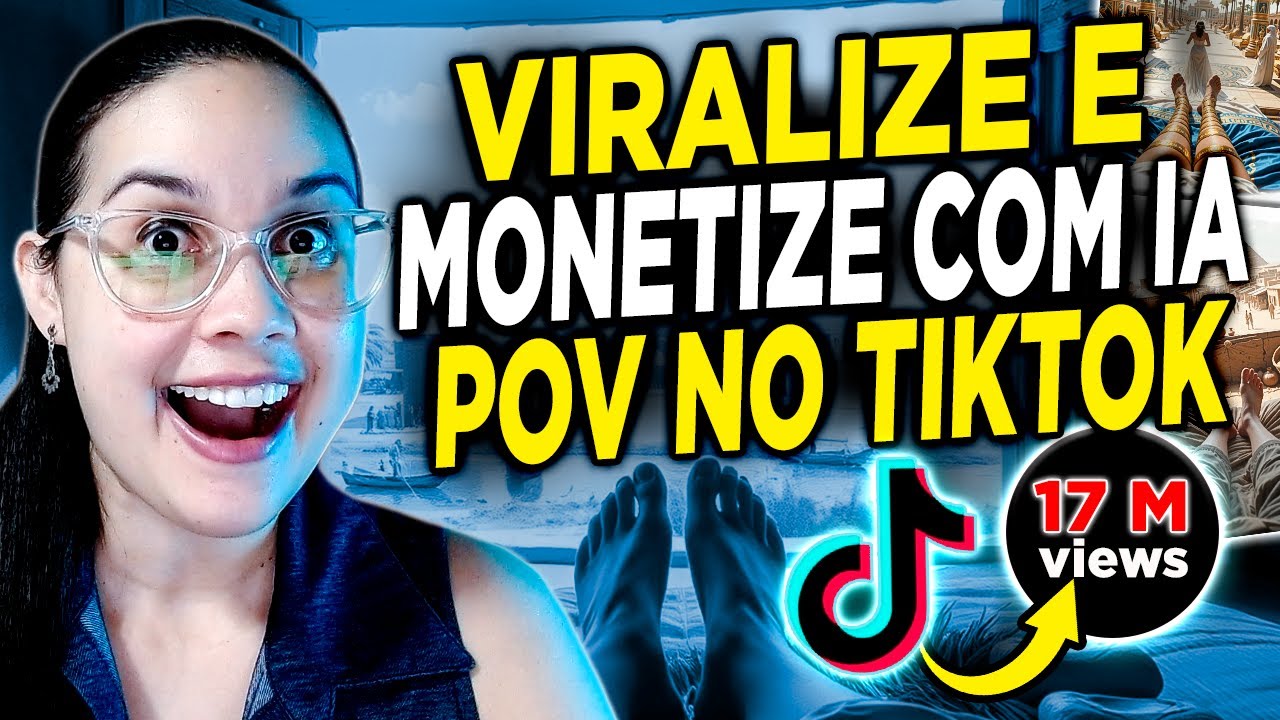 Como Criar VÍDEO DARK POV COM IA GRÁTIS para VIRALIZAR e MONETIZAR no TIKTOK