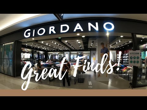GIORDANO MAKE PEOPLE FEEL GOOD AND LOOK GREAT. SHOPPING AT JAKARTA INDONESIA