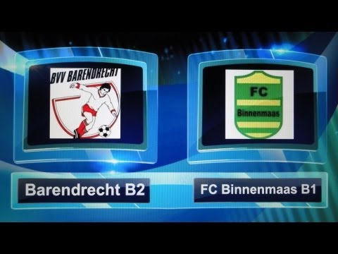 BVV Barendrecht B2 - FC Binnenmaas B1  23-03-2013
