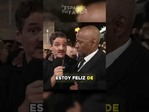 Denzel Washington Trollea a Pedro Pascal en la Premier de Gladiador II #cine #español #hollywood