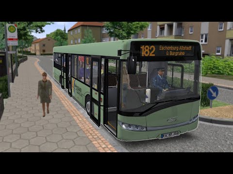 Die Linie der Schleifen und Steigungen in Ruhrau | Let's Play OMSI 2 #11