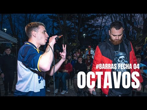PARAWA vs BARBA ROJA vs GRIPPO - OCTAVOS #BARRAS FECHA 04
