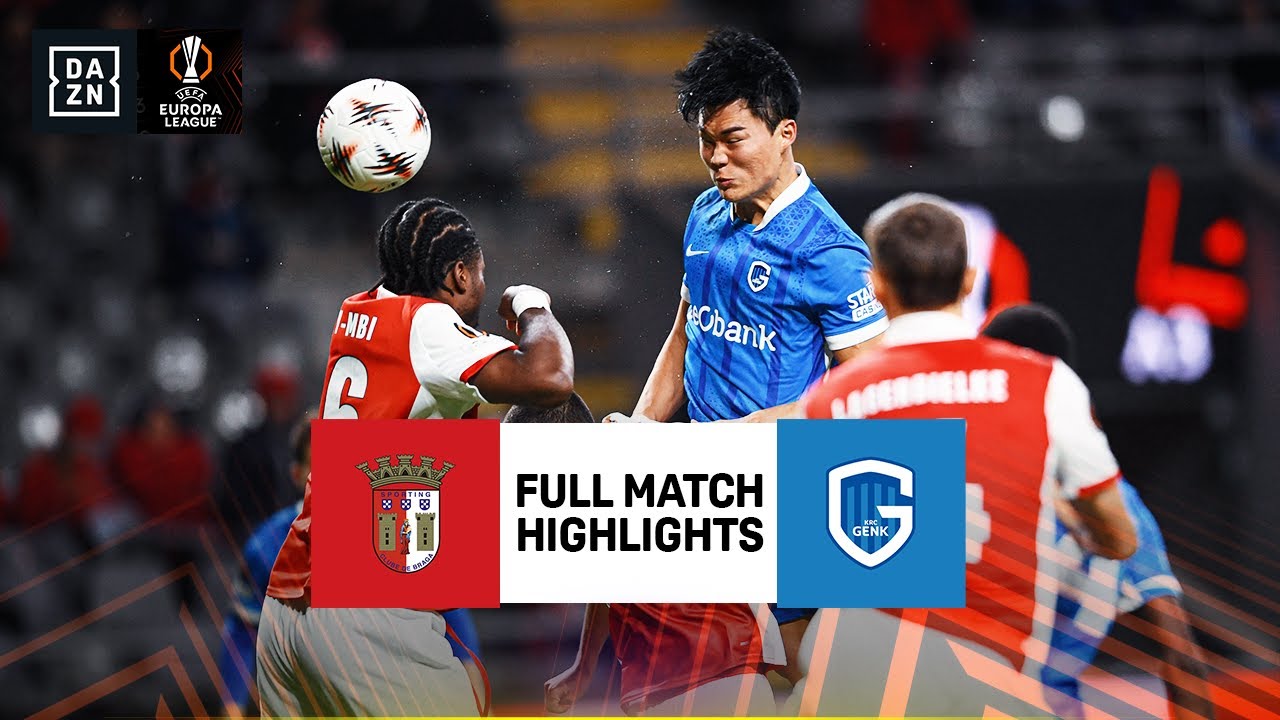 Braga vs Genk | UEFA Europa League Highlights | Matchday 4 | 2025-2026