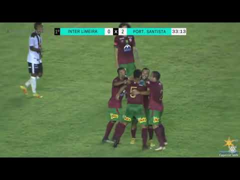 GOLS INTER DE LIMEIRA 1x2 PORTUGUESA SANTISTA 12ª RODADA PAULISTÃO A2 2019