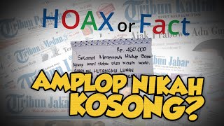 Hoax or Fact : Amplop Kosong Pernikahan?