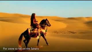 Sarah Brightman - Snow on the sahara Letra
