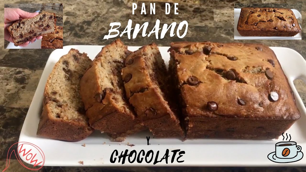 BANANA AND CHOCOLATE CHIP BREAD 🍫 (IT WAS DELICIOUS) WITH A CUP OF COFFEE 😋