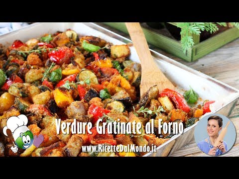 Verdure gratinate al forno | RicetteDalMondo.it