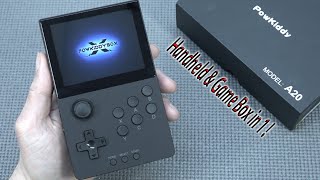 A New Handheld & Game Box In One  - Powkiddy A20