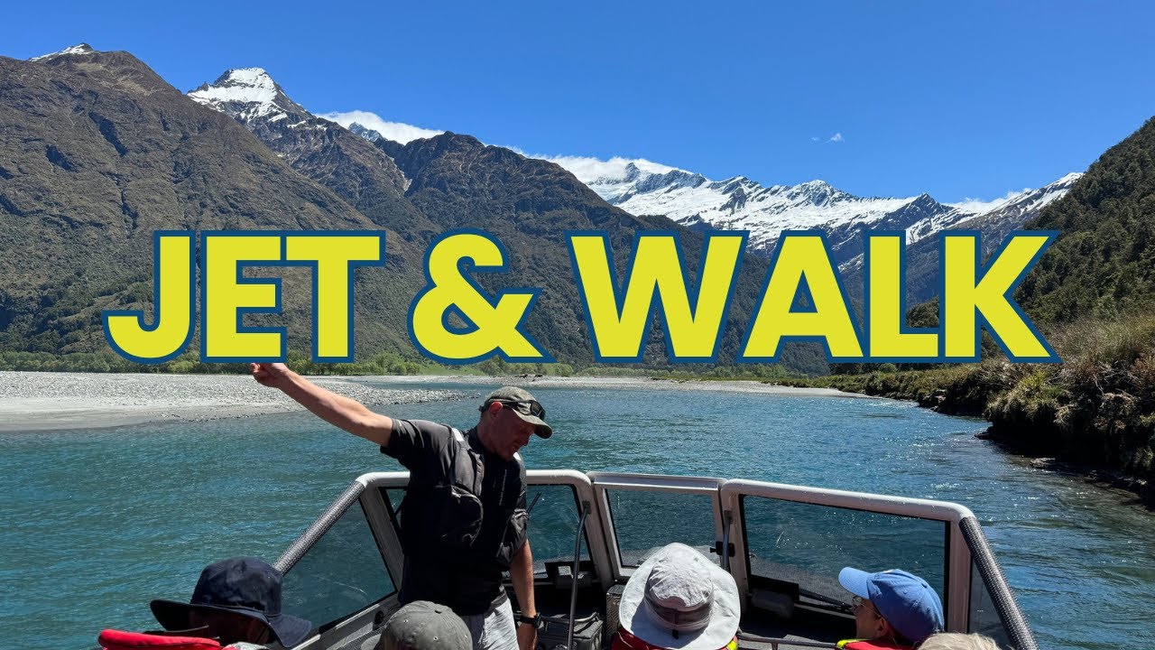A traveler experiences Jet Boat Ride on Matukituki River.