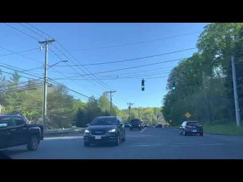 Driving in Wilton, Connecticut