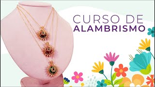 Aprende a hacer un Dije Sol /Técnica: tramado en alambrismo