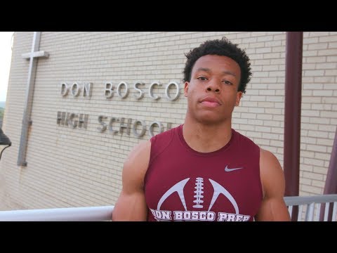Jalen Berger - Don Bosco Prep Running Back - Highlights/Interview