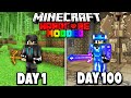 I Survived 100 Days in Modded Hardcore Minecraft.. Here's What Happened