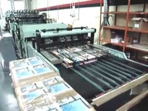 LA PIETRA Lytomatic Exercise Book manufacturing line from Atlas Machinery