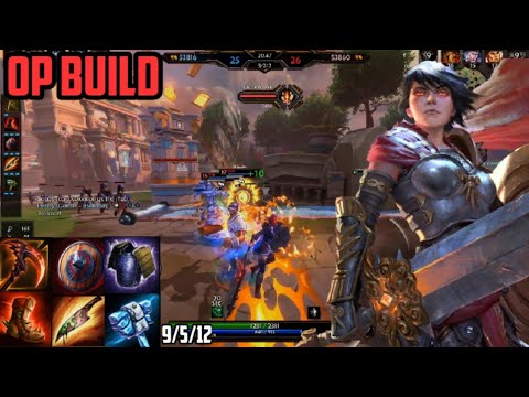 OP Build on Bellona SMITE Conquest (SOLO)