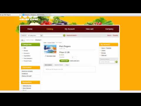 Adding Products - CS Cart