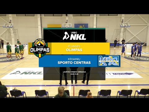 URBO-NKL apžvalga Plungės „Olimpas“ – Kėdainių sporto centras [2025-11-29]