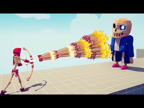 Sans Vs Every God - Totally Accurate Battle Simulator TABS
