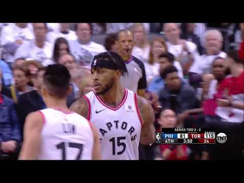 Eric Moreland All Plays 05/07/19 Philadelphia 76ers vs Toronto Raptors Game 5 Highlights