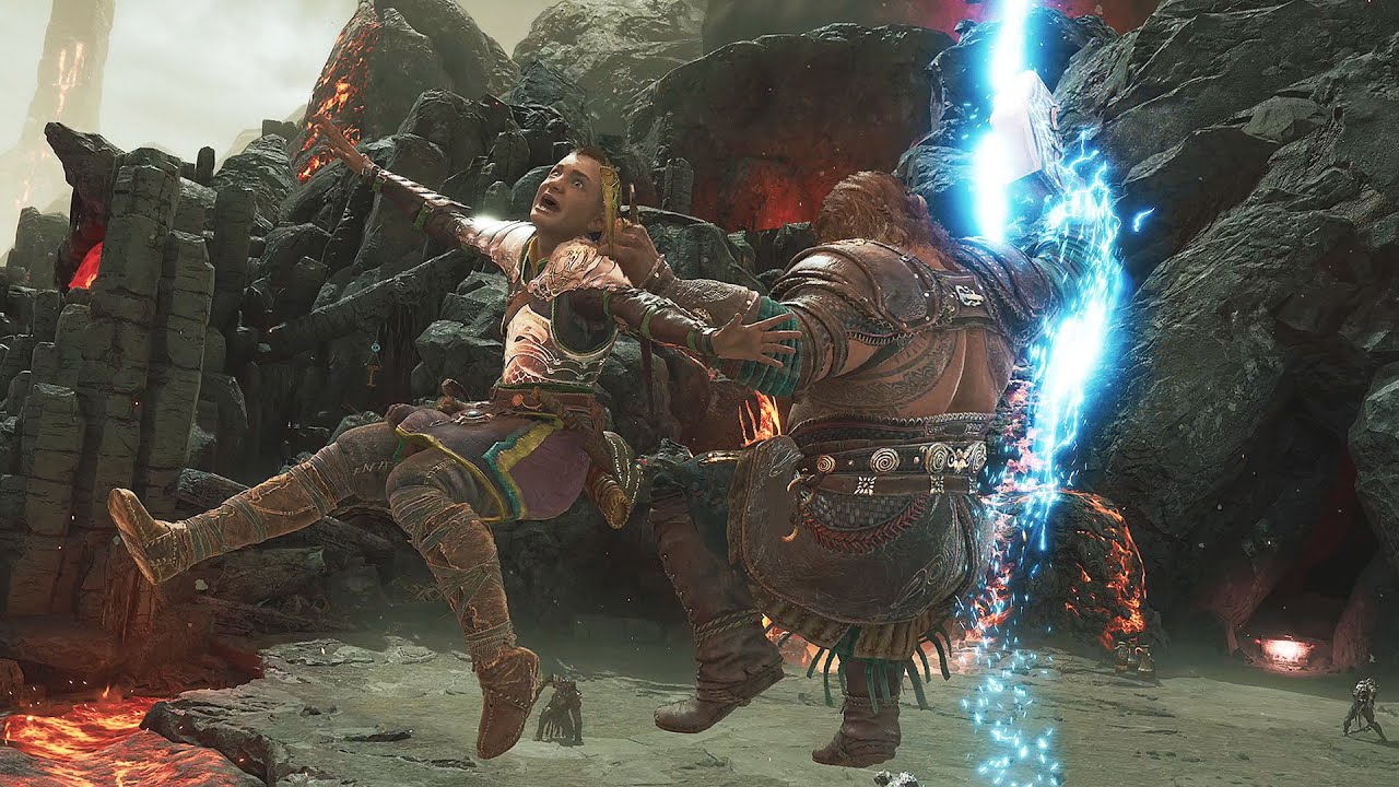 God of War Ragnarok - Thor and Loki Team Up Mission