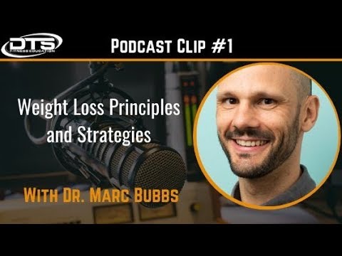 Dr. Marc Bubbs Clip #1:  Weight Loss Principles and Strategies