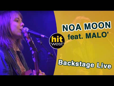 NOA MOON feat MALO' - Paradise (Backstage Live - Hit West 2013)