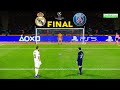 Real Madrid vs PSG - Penalty Shootout 2023 | Final UEFA Champions League UCL |eFootball PES Gameplay