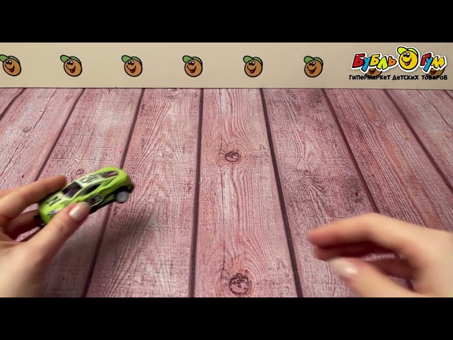 Машинка трюковая металлическая перевертыш в ассортименте - видео