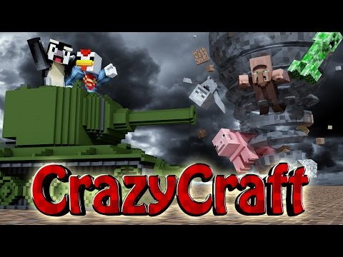 Minecraft | Crazy Craft 2.0 - OreSpawn Modded Survival Ep 192 - "THE LAG STORM"
