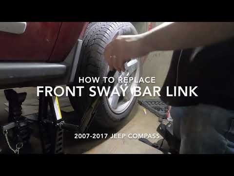 HOW TO REPLACE SWAY BAR LINK 2007-2017 JEEP COMPASS