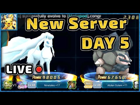 🔴 Legendary Capsules! New Server - DAY 5! - Pokeland Legends
