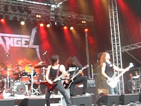 Death Angel in Sweden Rock Fest 2010