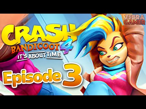 Crash Bandicoot 4: It's About Time Gameplay Walkthrough Part 3 - Salty Wharf! Tawna!?