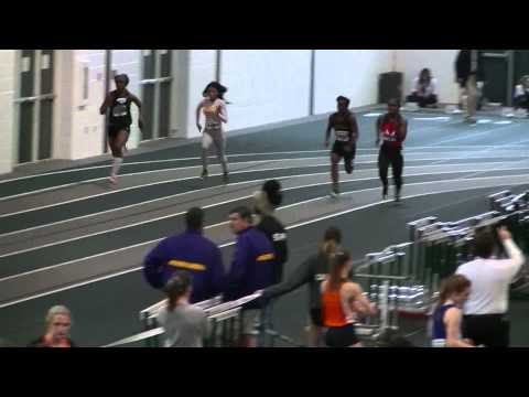 3A Girls 60m Dash Prelims Heat 3 - Illinois Top Times 2014