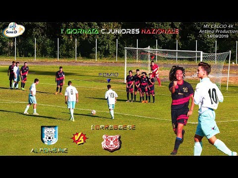 JUNIORES NAZIONALE - 1° Giornata di Campionato: Alfonsine vs Correggese, Fabio di Mauro (4K)