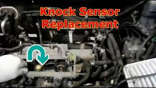 How To Replace A Knock Sensor Toyota Highlander