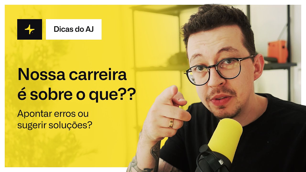 SOLUÇÃO DE PROBLEMAS| Nossa carreira não sobre apontamento de erros.