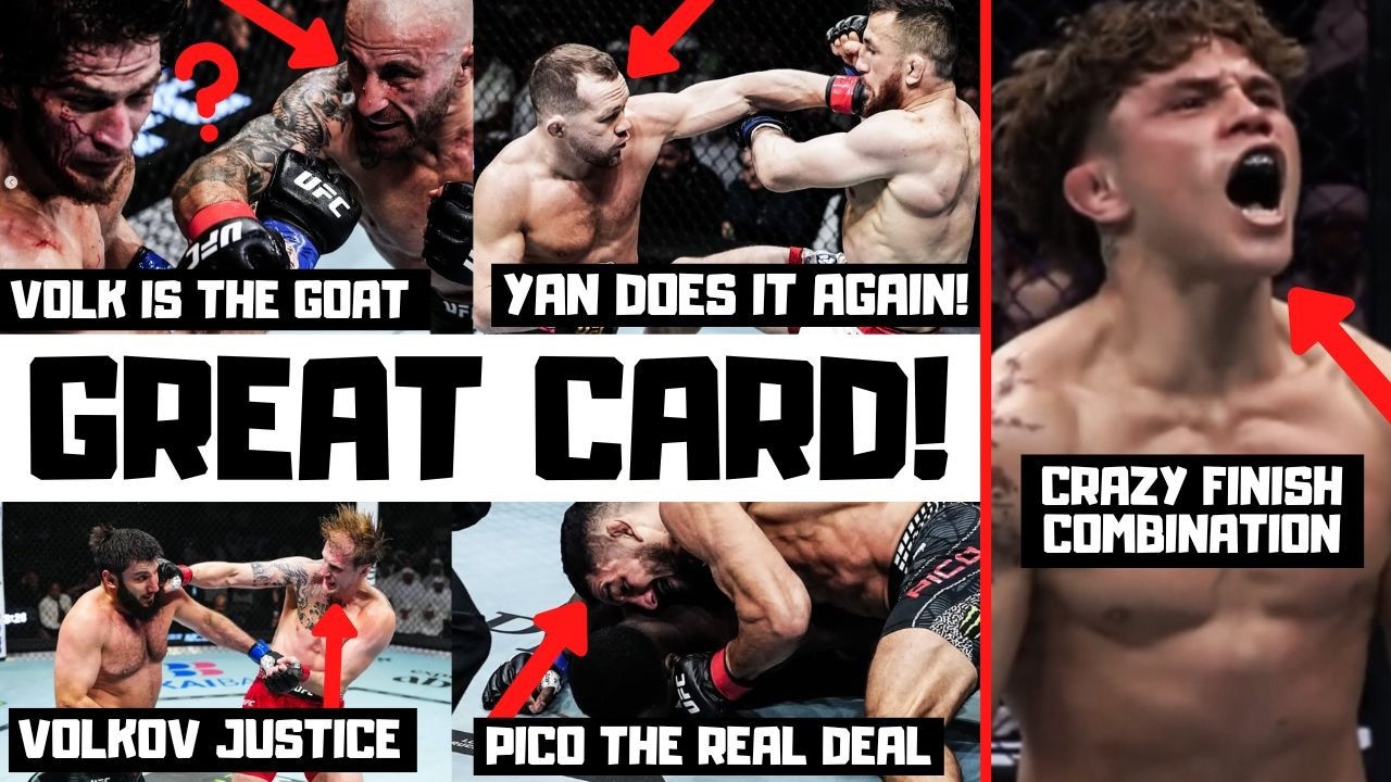 UFC 333 Event Recap Volkanovski vs Evloev Full Card Reaction & Breakdown