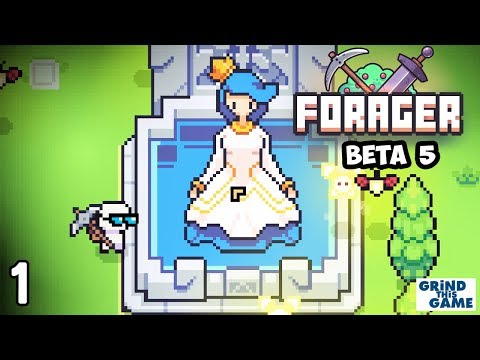 Let's Play FORAGER (Beta 5)  #1 - Fresh Start (Faerie Queen and Druid)