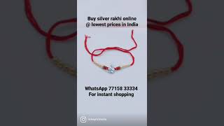 Silver Rakhi - Shop Online @ Lowest Prices in India