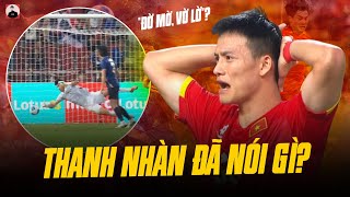CDM THI NHAU PHÂN TÍCH THANH NHÀN ĐÃ NÓI GÌ SAU KHI CÚ VOLLEY TUYỆT ĐẸP BỊ THỦ MÔN CẢN LẠI? 