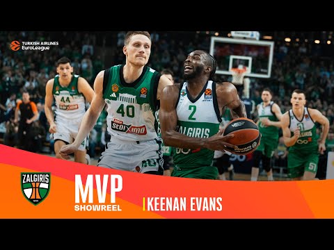 Keenan Evans | MVP Showreel | Round 25 | 2023-24 Turkish Airlines EuroLeague