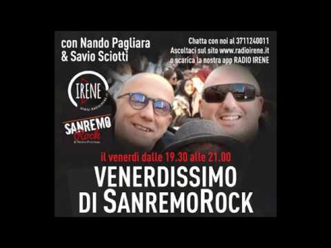 Paco Fernandez 3  intervista Radio Irene San Remo Rock