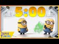 5 minute minions timer with music... and farts