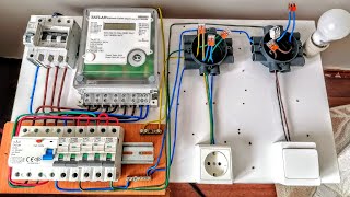 Üç fazlı Elektrik Tesisatı nasıl Döşenir, Üç Fazlı (Trifaze) Sayaç ve 