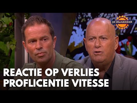 Jack van Gelder, Bas Nijhuis en Chris Woerts reageren op verlies proflicentie Vitesse