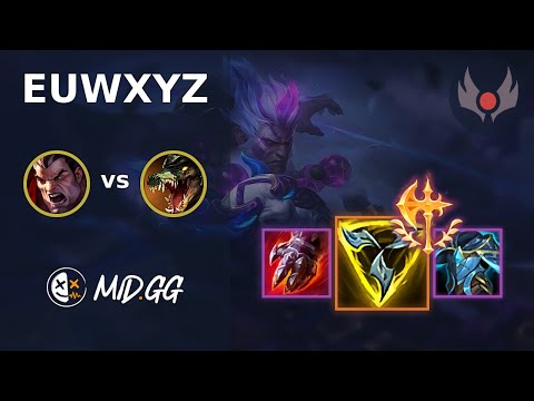 MID.GG: [ EUWXYZ ] Darius TOP vs Renekton | EUW GRANDMASTER | LOL Season 2025