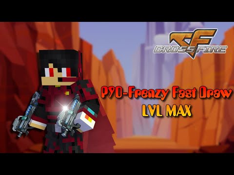 Crossfire West Gameplay | P90 Frenzy Fast Draw LVL Max (ZM3 Fatal Canyon) [14]